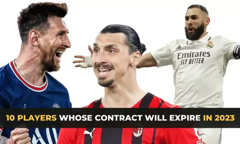10 Players Whose Contract Will Expire in 2023 lad football