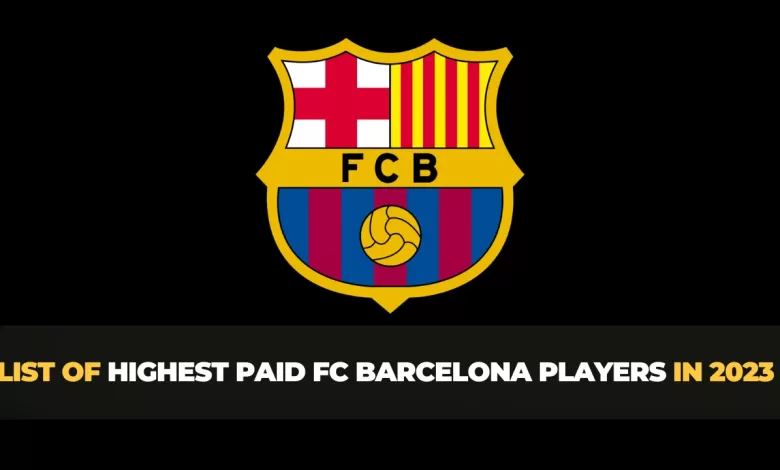List of Highest Paid FC Barcelona Players in 2023